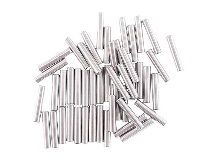 100 Stück 304 Edelstahl 1 mm Passstifte for Schrank, Möbel, Regal(Length 3mm)