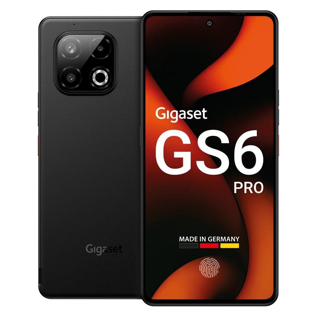 Gigaset GS6 PRO (256 GB, Titanium Black, 6.67", Dual SIM, 5G) (S30853-H1542-R121)