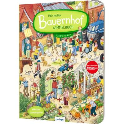 Mein großes Bauernhof-Wimmelbuch, Gebundene Ausgabe von , Esslinger in der Thienemann-Esslinger Verlag GmbH, 978-3-480-23806-4