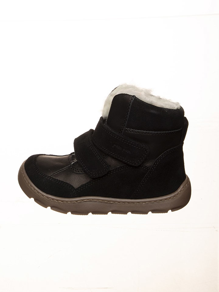 POM POM Leder-Barfußschuhe in Schwarz - 31