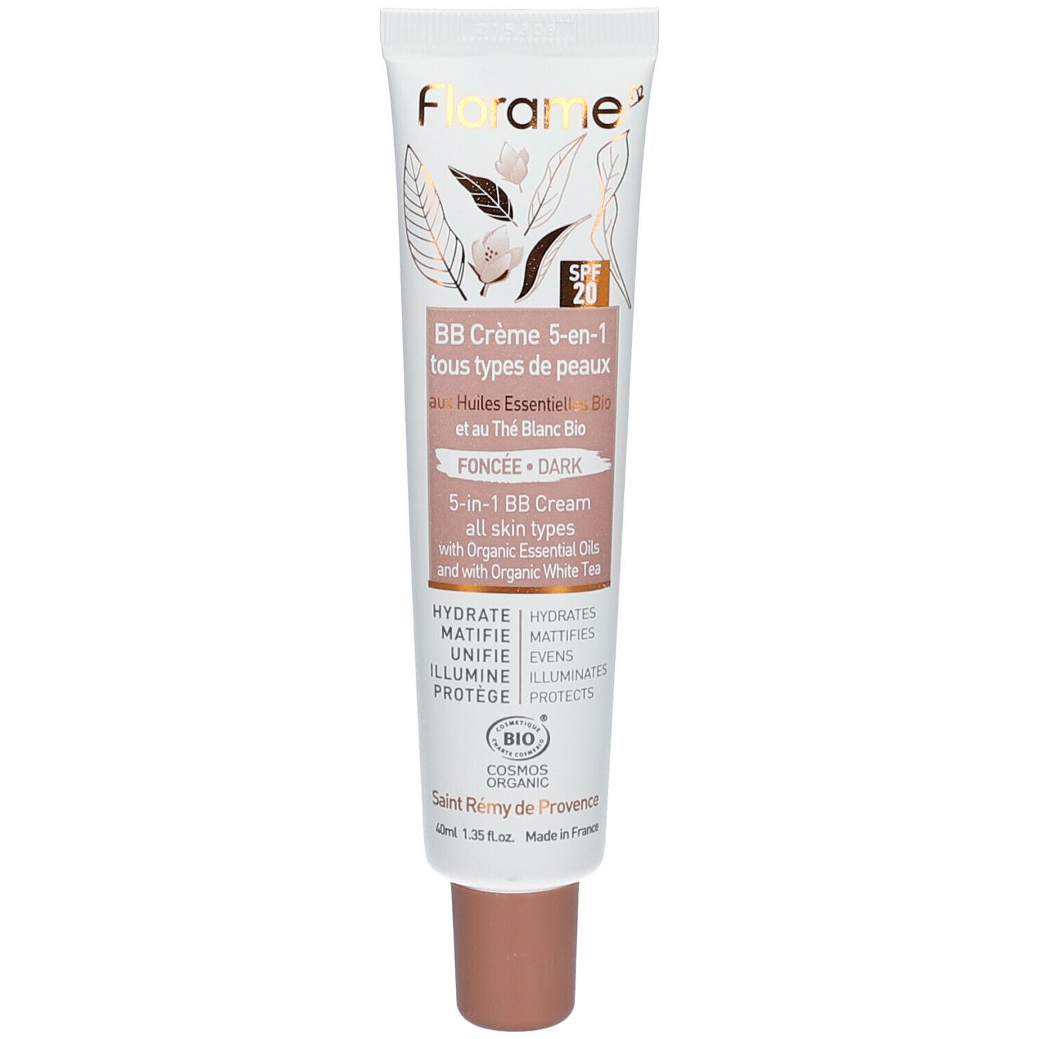 Florame BB CR 5-En-1 T.foncee 40Ml 40 ml Make up