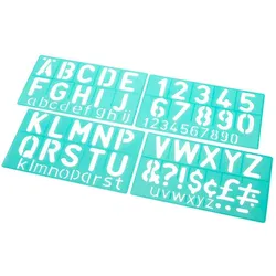 LINEX® Buchstabenschablonen-Set grün