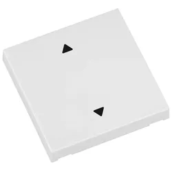 ELDAT RTS22-ACC-03-02P Wippe AUF/ZU Format 55 weiß für Wandsender RTS22