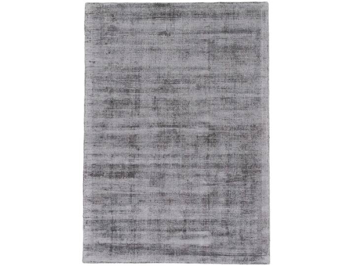 Teppich CARPETFINE Ava Viskoseteppich , grau (hellgrau), B:60cm H:13mm L:110cm, Viskose, Teppiche, Teppich, Seidenoptik, leichter Glanz, auch als Läufer erhältlich