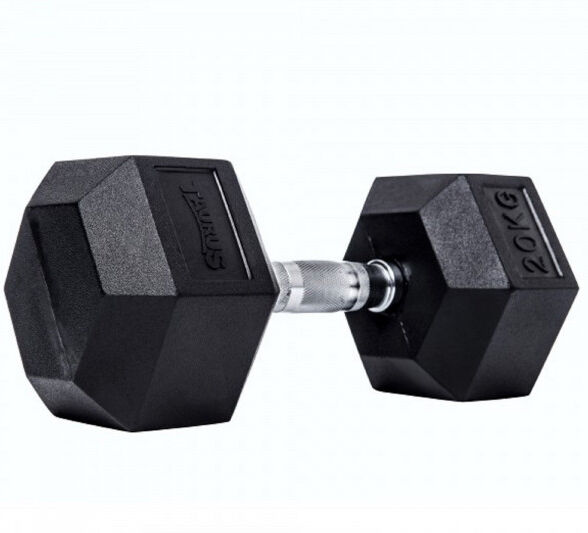 Taurus Hex TPE Single Dumbbell 35 kg