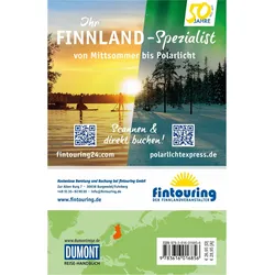 Reise-Handbuch Reiseführer Finnland, Reisebücher von Ulrich Quack, Tarja Prüss