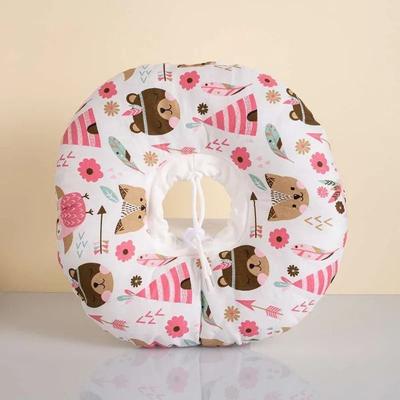 Uplift Essentials Soft Plush Cat Recovery Collar Adjustable Cushion Cone For Post Surgery Wound Healing style L xs