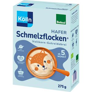 Kölln Haferbrei Schmelzflocken Hafer, BIO, ungesüßt, 275 g