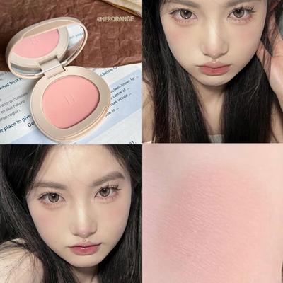Quick Pick Pro HERORANGE Matte Blush Waterproof Long Lasting Powder Blush For Natural Radiant Cheeks 03