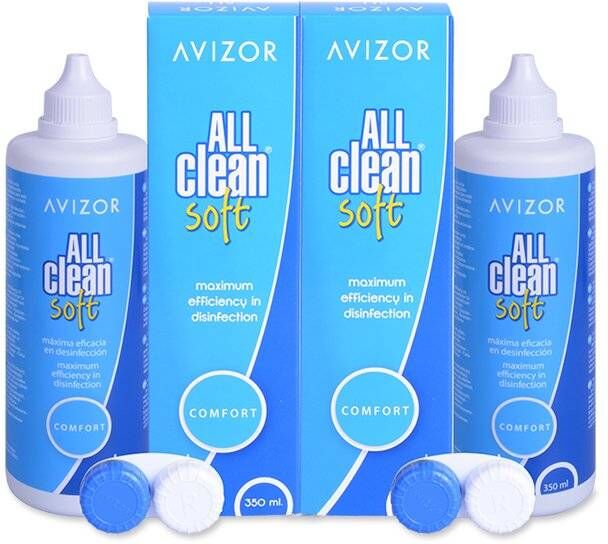 Soluzione Avizor All Clean Soft 2x350 ml
