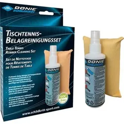 DONIC SCHILDKRÖT BELAGREINIGUNGSSET, SCHWAMM+1, Größe ONE SIZE in Grau Grau