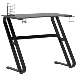 Helloshop26 - Schreibtisch Tisch Arbeitsplatz Computermöbel Computerarbeitsplatz Gaming-Schreibtisch mit ZZ-förmigen Beinen 90 x 60 02_0023774