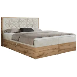 BOXBETT NESSI - 120/200 Beige Velvet - H3