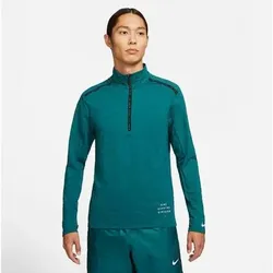 NIKE Nike Laufshirt "Nike Dri-Fit Run Division", Größe XXL in Weiß Weiß