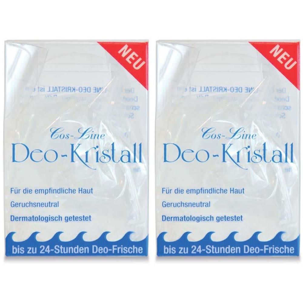 DEO Mineral Kristall Stein 2x 2x1 St Körperpflege