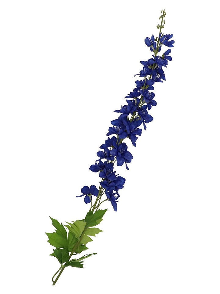 daan kromhout Dekozweig "Dephinium" in Dunkelblau - (H)115 cm - onesize