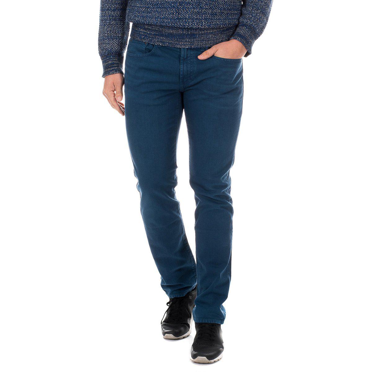 Lange Herrenjeans mit atmungsaktivem Stoff 5P3906