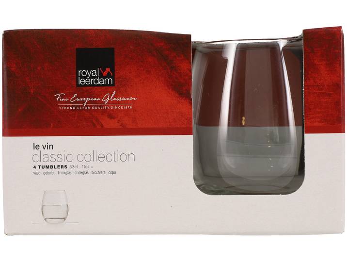 Le vin Classic Wassergläser 33cl 4er Set