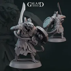 Ratfolk Gas Mask 02 von Galaad Miniatures aus Ratfolk Release