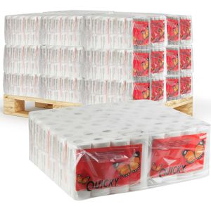 Semy-Top Küchenrolle HP-99068, 3-lagig, 45 Blatt/Rolle, Zellstoff, 192 Pack mit je 4 Rollen, Palette