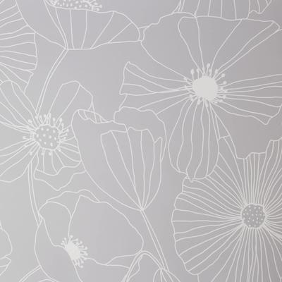 Superfresco Easy Superfresco Linear Floral Grey Wallpaper - N/A