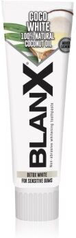 BlanX White Detox Coconut dentífrico branqueador com óleo de coco 75 ml. White Detox Coconut