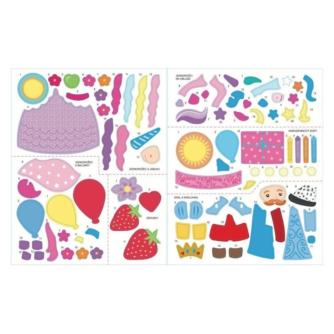 Svojtka & Co. Magische Einhörner 400 Aufkleber (400 Sticker) (6995)