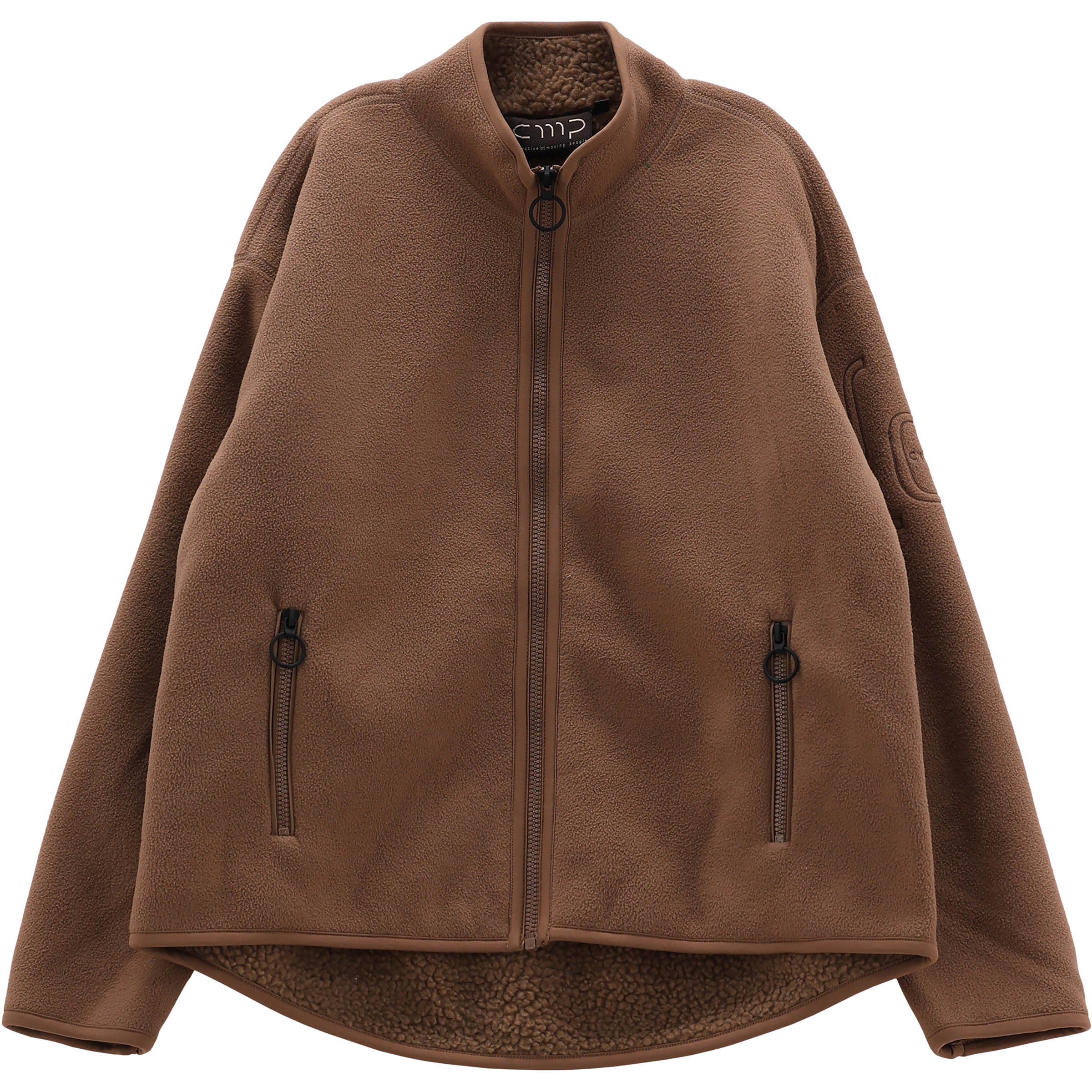 CMP Collective (of) Moving People Damen Fleecejacke braun Größe XL Lifestyle Schnell trocknend