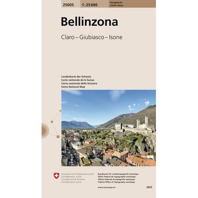 25005 Bellinzona, Sonstige von , Swisstopo, 978-3-302-25005-2