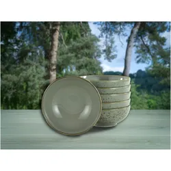 CreaTable Nature Collection, Schüssel + Schale, Grau