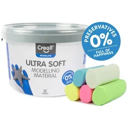 Creall, Modelliermasse, Ultra Soft Clay Pastell