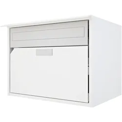 Huber, Briefkasten, Alu 400 Flach (29 x 41.50 x 31 cm)