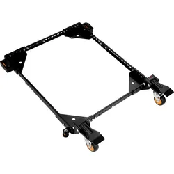 VEVOR Mobiler Unterbau, Tragkraft 650 lbs, einstellbar von 12 x 12 Zoll bis 36 x 36 Zoll, robuster universeller mobiler Unterbau mit Schwenkrädern, für Holzbearbeitungsgeräte, Bandsägen, Elektrowerkzeuge, Maschinen