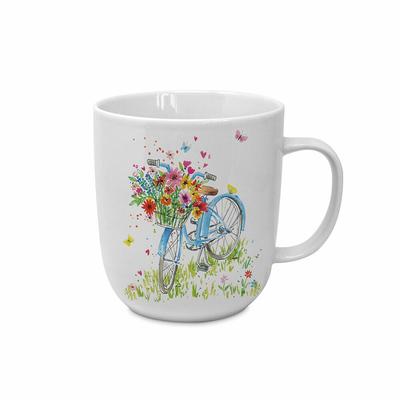 Ride my Bike Single Mug, Tasse, Teetasse, Kaffetasse, Kaffee Becher, Bone China, 400 ml, 164100923