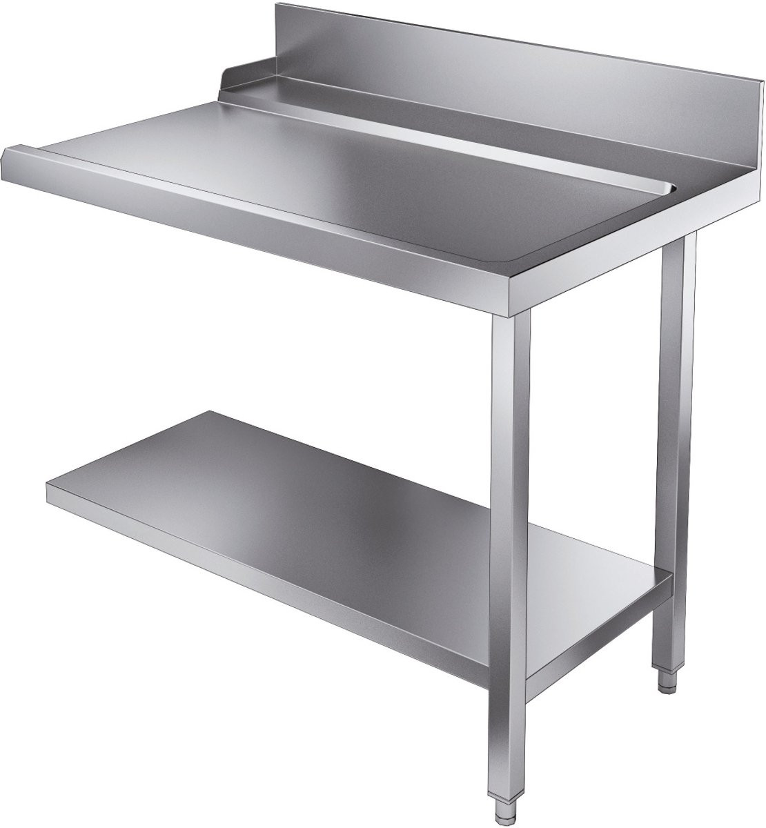 Combisteel CombiSteel Afvoertafel Bodem 1100 Rechts 7106.1040