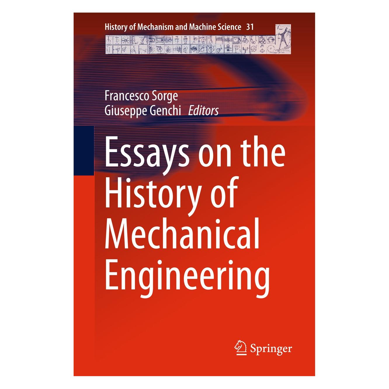 Springer Essays on the History of Mechanical Eng (Englisch, Hardcover, Francesco Sorge, Giuseppe Genchi) (9783319226798)