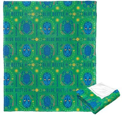 DC Comics Warner Brothers Blue Beetle Symbiosis Silk Touch Throw Blanket