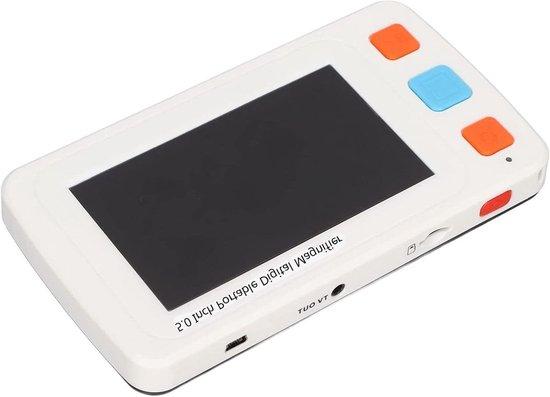 Digital Lupe - Lesen Hilfe vergrößert - Text vergrößern - 5 Zoll LCD-Bildschirm - 2x bis 32x Zoom - Schwarz
