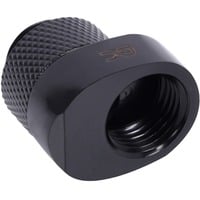 Eiszapfen 8mm Versatzstück drehbar G1/4 AG auf G1/4 IG, Verbindung schwarz