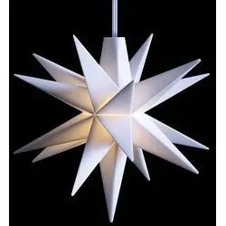 Baby-Stern 18 Zacker weiss 8 cm Batt. innen