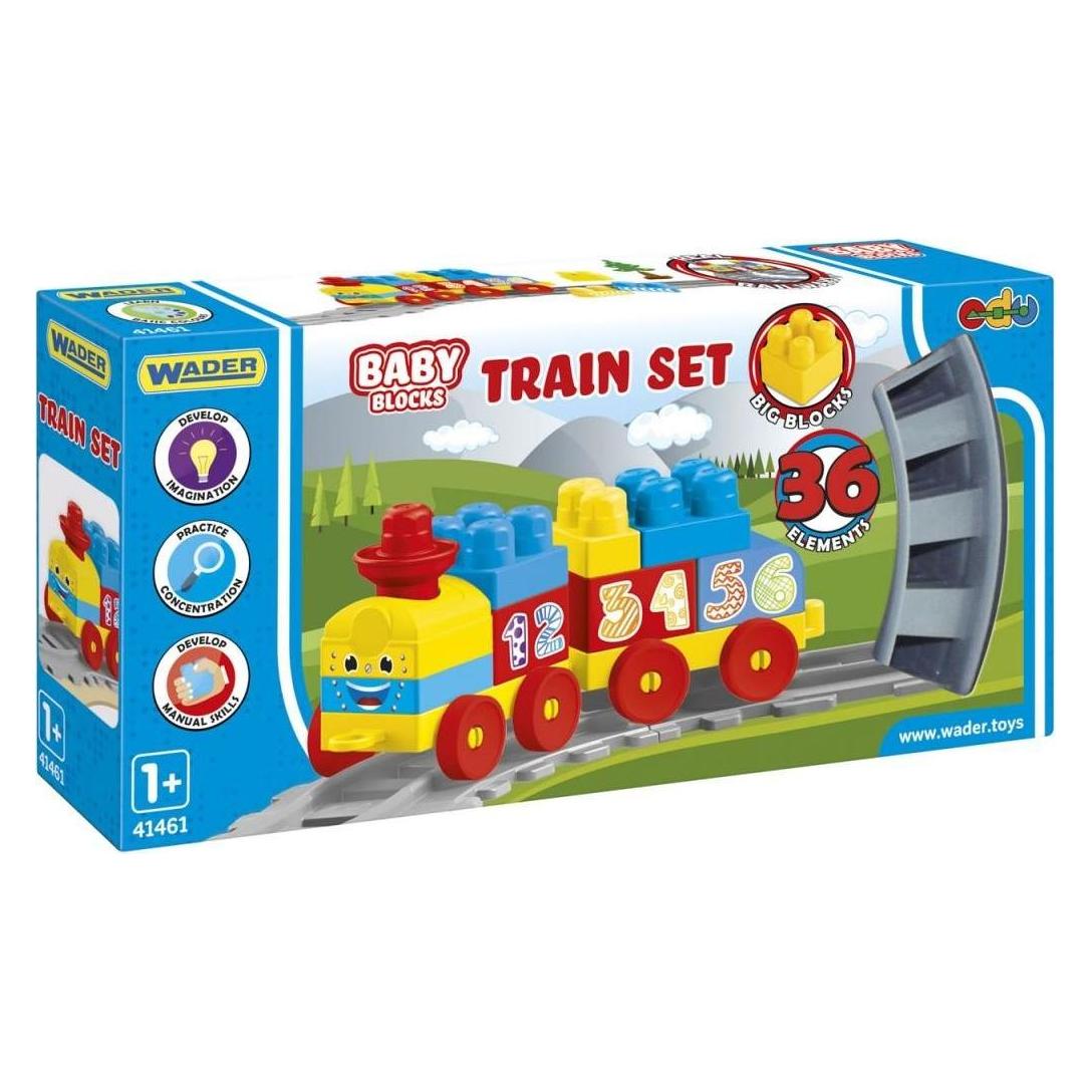 Wader Baby Blocks Line 1,45 m 36 elementai (41461)