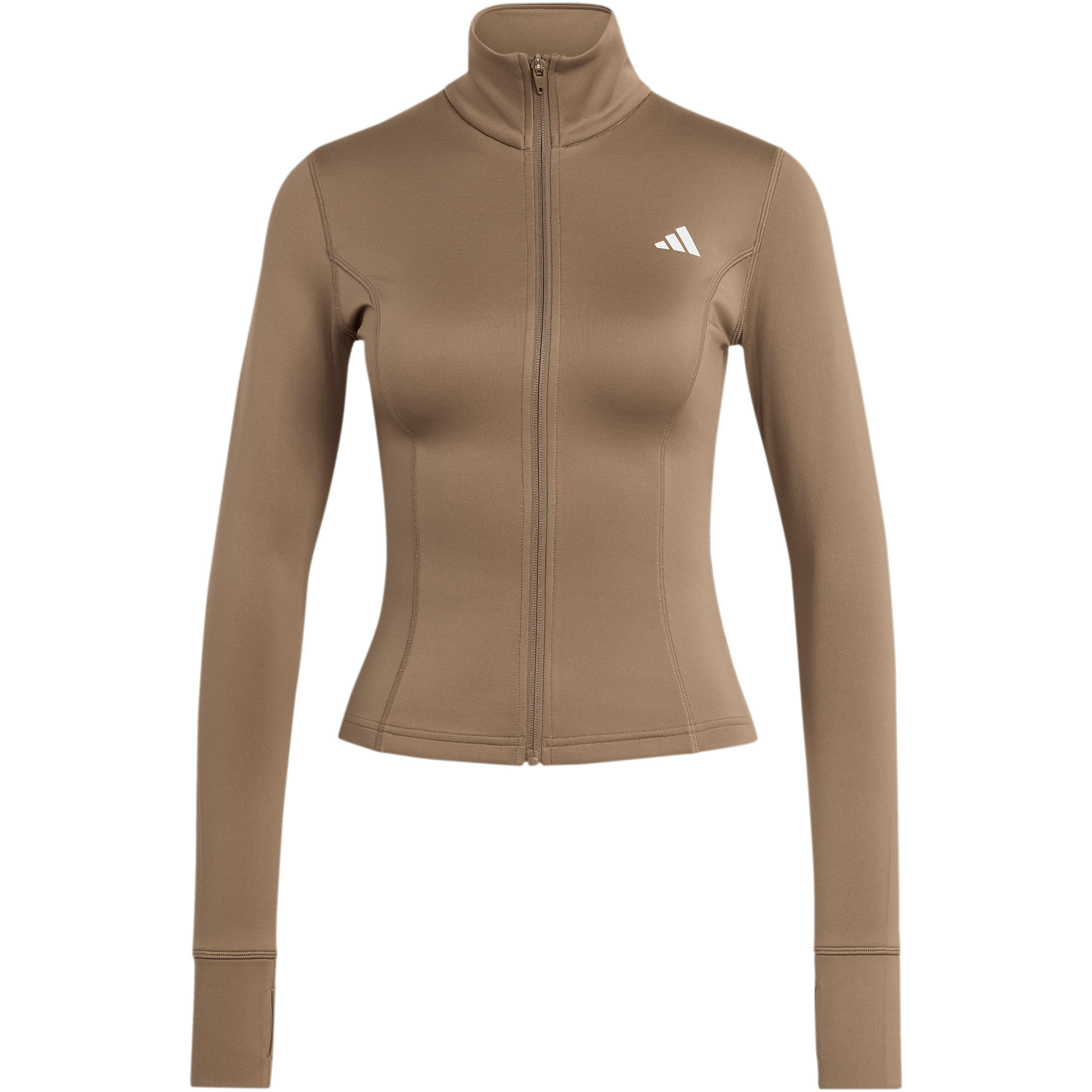 adidas Workout Essentials Damen Stoffjacke khaki six Größe XS Training & Fitness Schnell trocknend