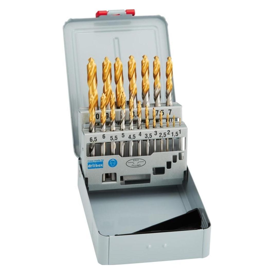 Forum Professional Solutions Spiralbohrer Satz D338N TiN Tip 1,0 - 10 mm 19 Teilig (1-10) (40848846)