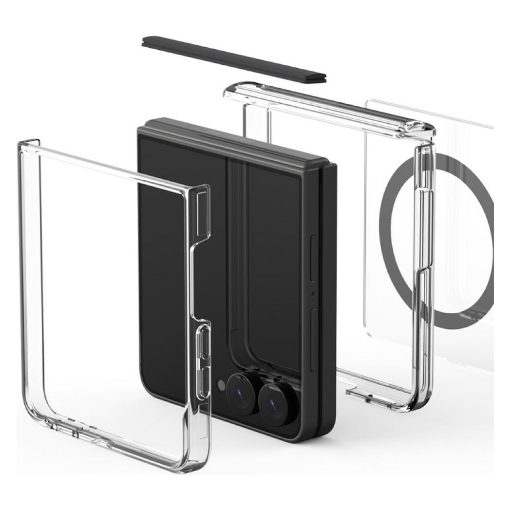 Araree Case Duple 360 M MagSafe Qi2 for Samsung Galaxy Z Flip8 black (Samsung Galaxy Z Flip8) (ARA000387)