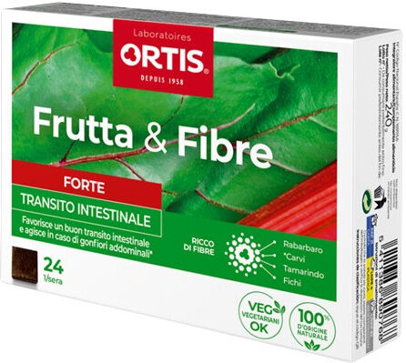 Ortis Fruits and Fibers Forte Chewable Cubes 24 Units