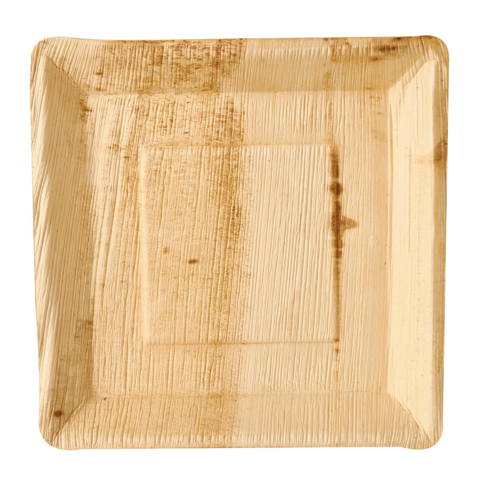 PAPSTAR pure Palmblatt-Teller natur 85500