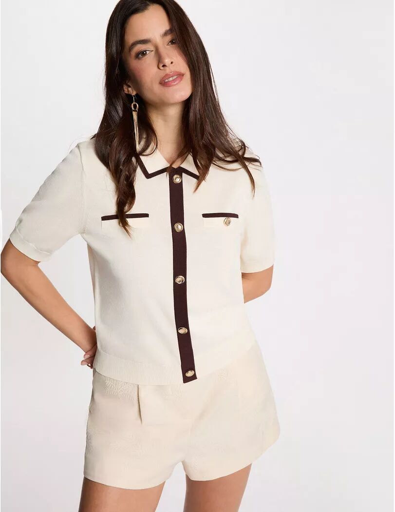 Morgan - Pullover, für Damen, Beige Größe S