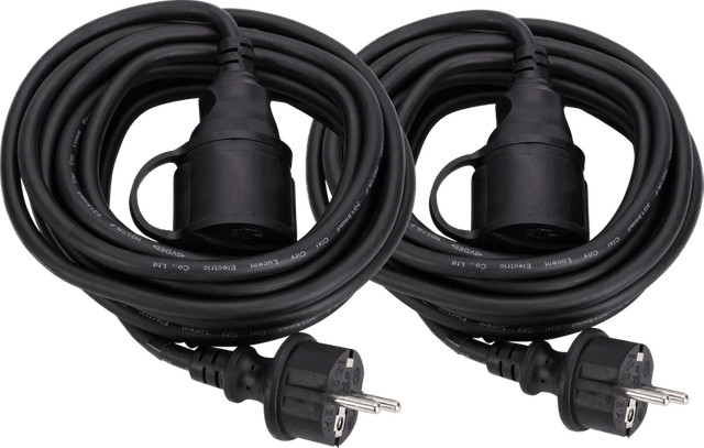 BlueBuilt Verlengkabel IP44 Duo Pack - 5 meter