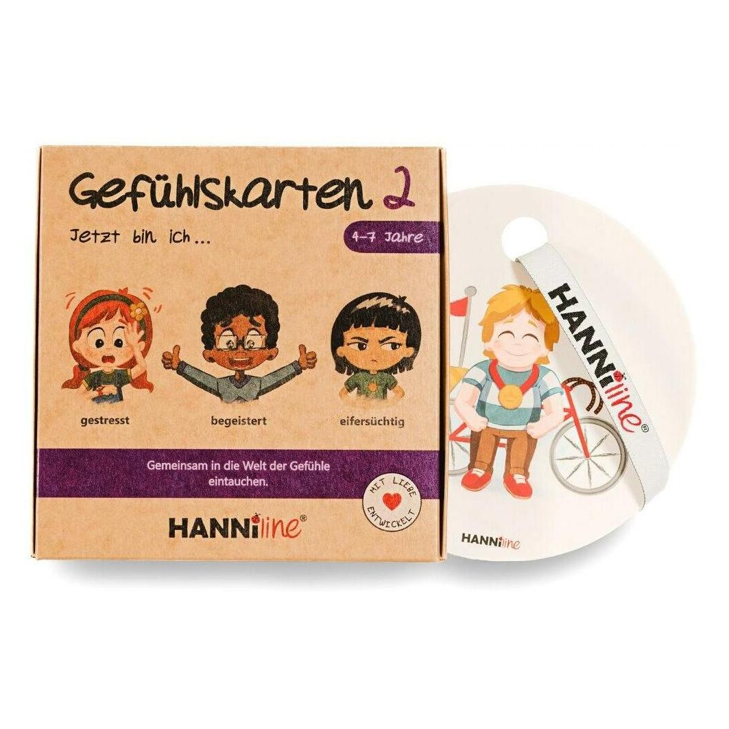 Hanniline Gefühlskarten 2 (Deutsch, 4 - 7 Jahre) (24435284)