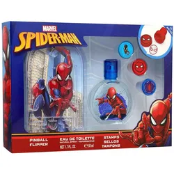 Air-Val, Beauty Geschenkset, Spiderman Edt 50+Pinball+Sello (Parfum Set)